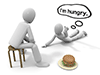 Hunger and aid: Free high-quality illustrations to express food assistance