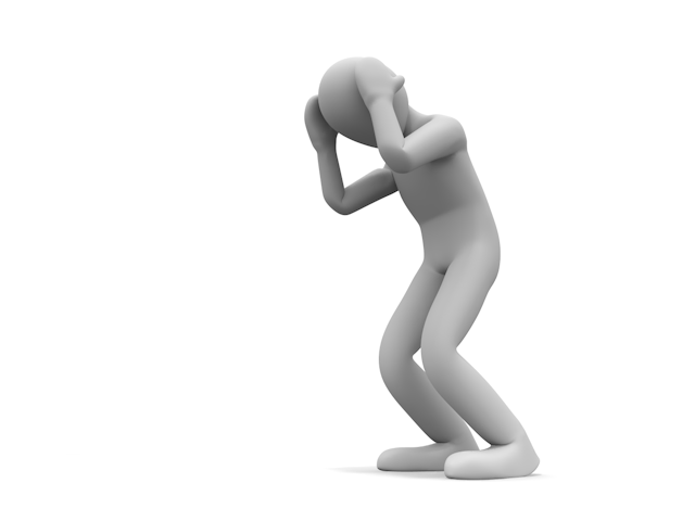 農家 / フラット / 不安 / 心配 - 人物 / 男性 / 女性 / イラスト / 写真 / フリー素材 / 3Dレンダリング