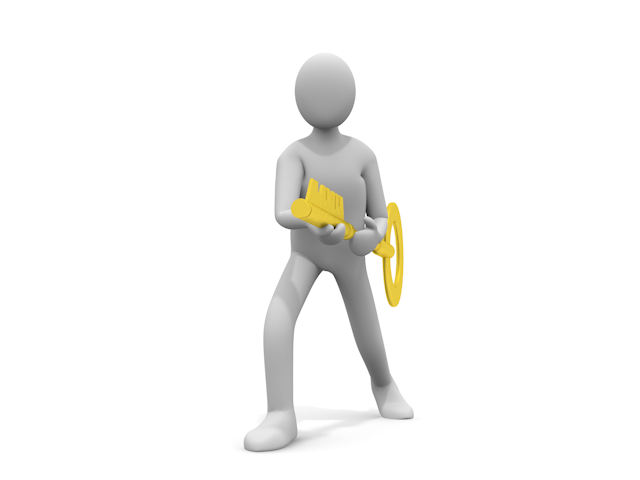 ビューティー / モノクロ / 人影 / 走者 - 人物 / 男性 / 女性 / イラスト / 写真 / フリー素材 / 3Dレンダリング