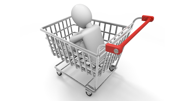 Shopping Cart ｜ Self ｜ Trouble-Clip Art / Photo / Illustration / People / Free Download / People