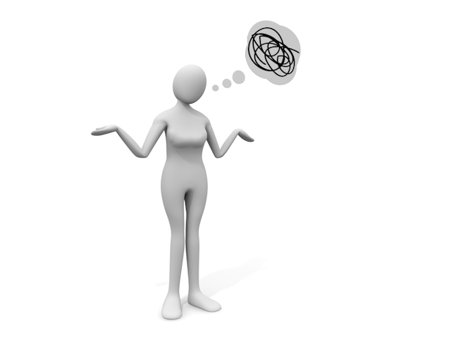 考える / やる気 / イラスト / 複数 - 人物 / 男性 / 女性 / イラスト / 写真 / フリー素材 / 3Dレンダリング