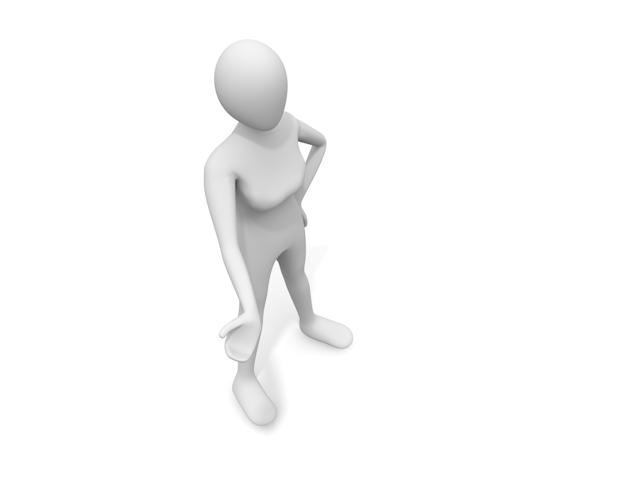 png / イラレ / 正面 / かわいい - 人物 / 男性 / 女性 / イラスト / 写真 / フリー素材 / 3Dレンダリング