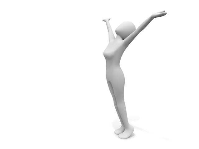 笑顔 / 若い / 素材 / 表情 - 人物 / 男性 / 女性 / イラスト / 写真 / フリー素材 / 3Dレンダリング