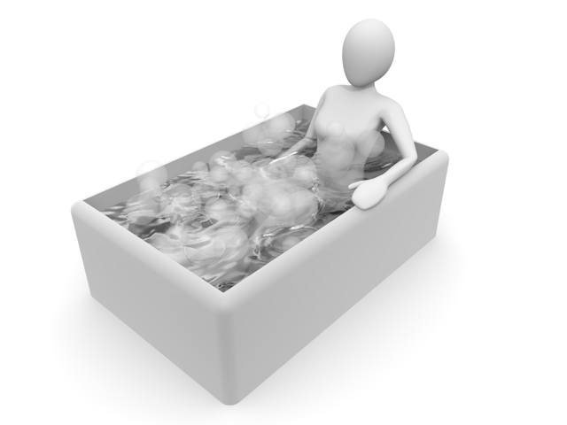 人体 / ツボ / 30代 / くびれ - 人物 / 男性 / 女性 / イラスト / 写真 / フリー素材 / 3Dレンダリング