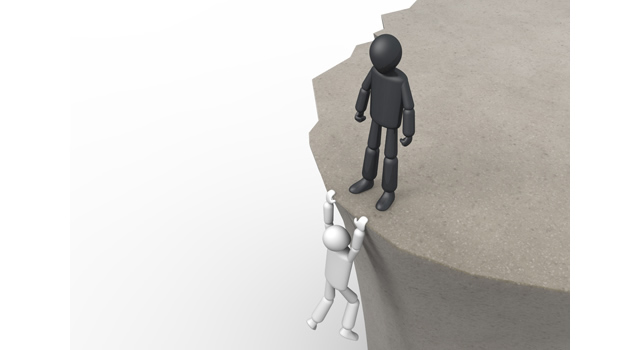 Look down / murderer / drop off a cliff-clip art / photo / illustration / people / free download / person