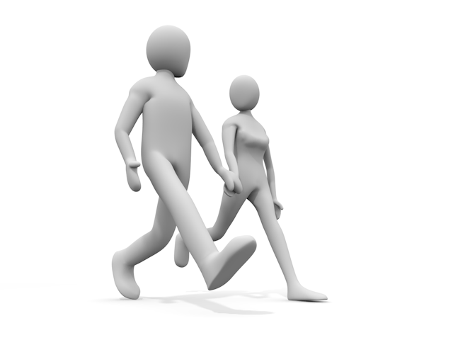 女性 / 人物 / 中年 / イラスト - 人物 / 男性 / 女性 / イラスト / 写真 / フリー素材 / 3Dレンダリング