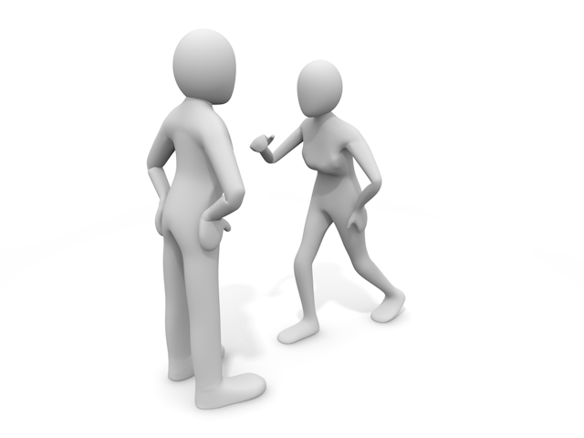 イラスト素材 / 喜び / 日本人 / 納得する - 人物 / 男性 / 女性 / イラスト / 写真 / フリー素材 / 3Dレンダリング