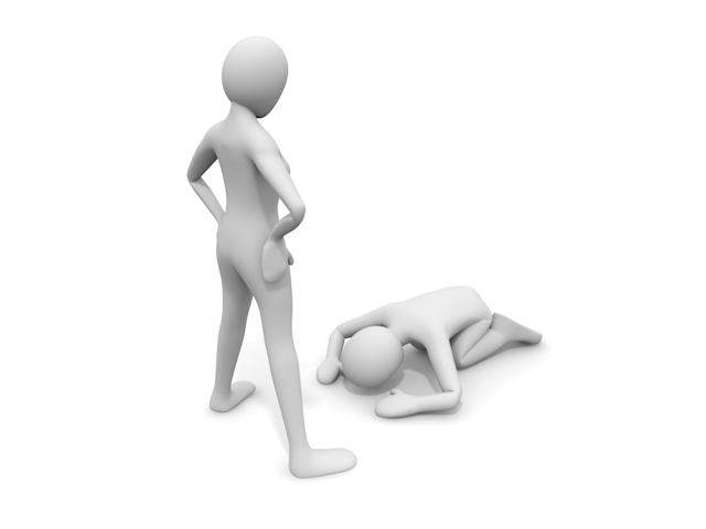 仲直り / 手描き / イラストレーション / 挿絵 - 人物 / 男性 / 女性 / イラスト / 写真 / フリー素材 / 3Dレンダリング