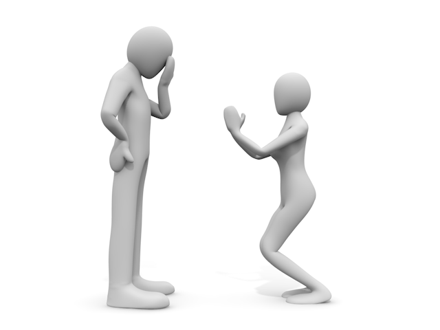 男性 / 愛 / ハート / 落ち込む - 人物 / 男性 / 女性 / イラスト / 写真 / フリー素材 / 3Dレンダリング