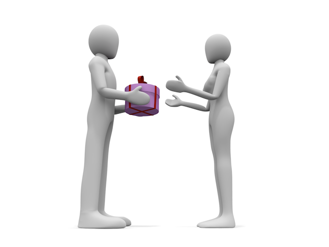 高校生 / カップル / 恋愛 / バレンタイン - 人物 / 男性 / 女性 / イラスト / 写真 / フリー素材 / 3Dレンダリング