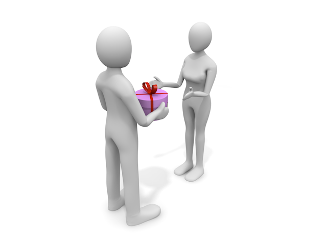 女子高生 / 告白 / 全身 / 年中行事 - 人物 / 男性 / 女性 / イラスト / 写真 / フリー素材 / 3Dレンダリング