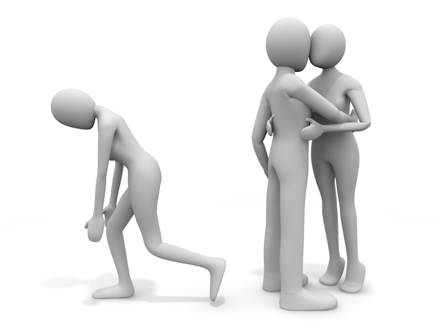 家 / 笑顔 / 女性 / 一緒に - 人物 / 男性 / 女性 / イラスト / 写真 / フリー素材 / 3Dレンダリング