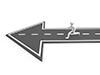 Arrow direction | Determined path | Goal-Personal illustration | Free material