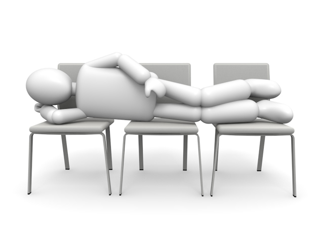 Chair / Sleep / 3 Pieces / Company / Overtime --Clip Art / Photo / Illustration / People / Free Download / People