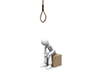 Anguish | Anguish | Hanging Suicide-Personal Illustration | Free Material
