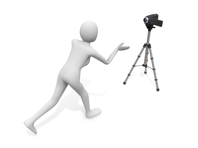 カメラ搭載 / 内蔵カメラ / ビデオ動画 / 動画鑑賞 / ユーチューブ - 人物 / 男性 / 女性 / イラスト / 写真 / フリー素材 / 3Dレンダリング