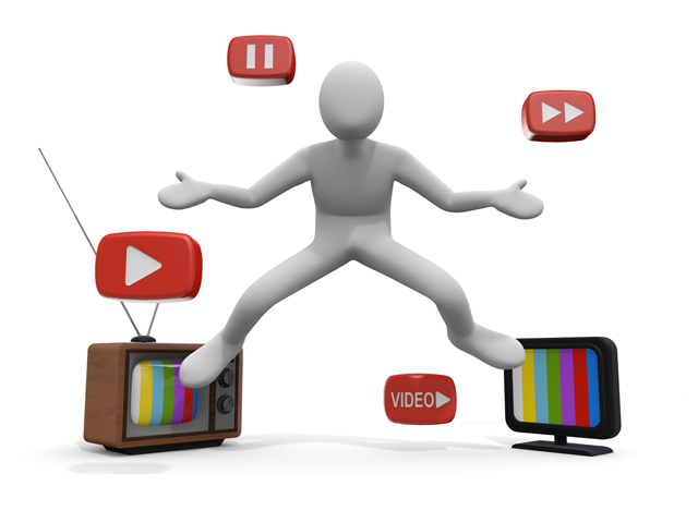 ダウンロード / ウェブ / パソコン / 進化 / ネット - 人物 / 男性 / 女性 / イラスト / 写真 / フリー素材 / 3Dレンダリング