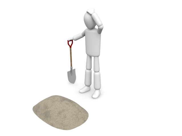 Digging a Hole-Clip Art / Photos / Illustrations / Peoples / Free Download / People