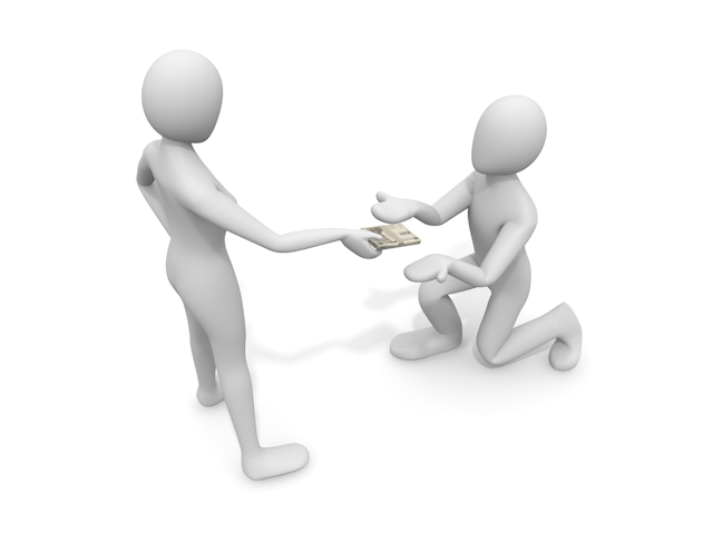 大金/稼ぐ/儲かる  - 人物 / 男性 / 女性 / イラスト / 写真 / フリー素材 / 3Dレンダリング