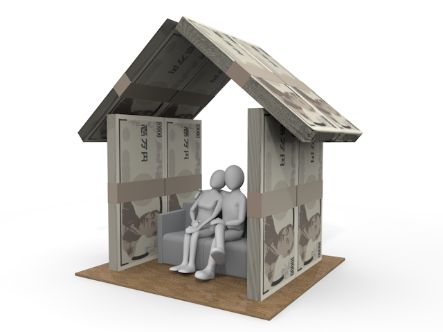 トラブル/借金/盗難  - 人物 / 男性 / 女性 / イラスト / 写真 / フリー素材 / 3Dレンダリング