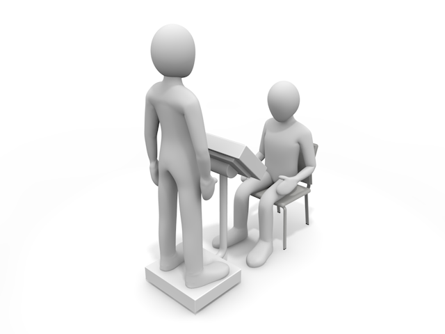 体重計｜体重測定 - 人物 / 男性 / 女性 / イラスト / 写真 / フリー素材 / 3Dレンダリング