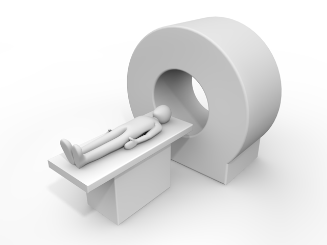 CT｜MRI｜検査｜画像診断 - 人物 / 男性 / 女性 / イラスト / 写真 / フリー素材 / 3Dレンダリング