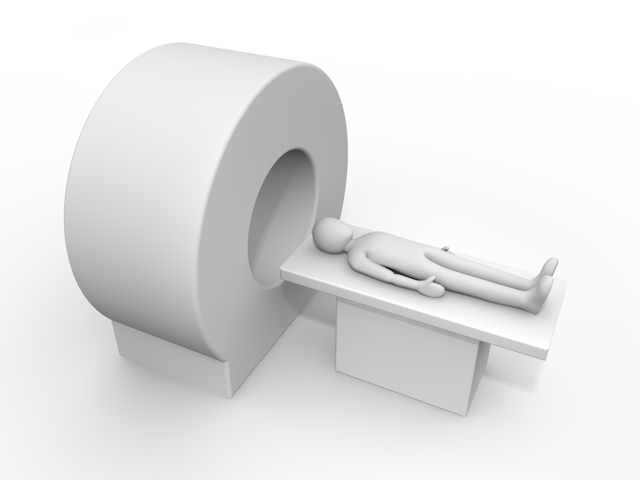 検査｜画像診断｜CT｜MRI - 人物 / 男性 / 女性 / イラスト / 写真 / フリー素材 / 3Dレンダリング