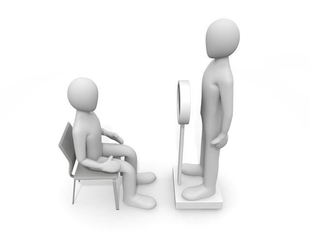 測定｜機器｜体重 - 人物 / 男性 / 女性 / イラスト / 写真 / フリー素材 / 3Dレンダリング