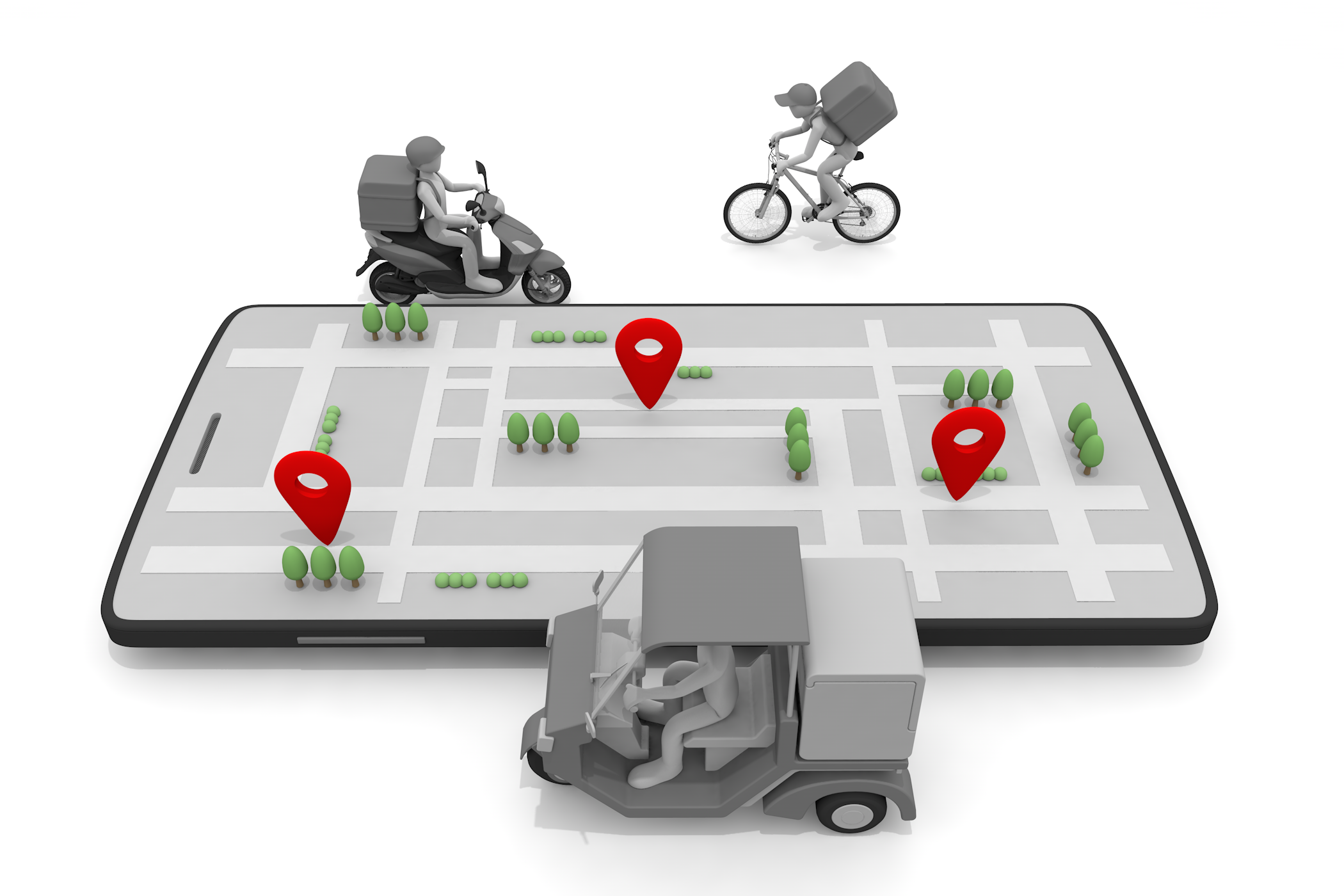 日本食 / 昼食 / 横位置 / 現代的 / 画面 / 背景 / 記号 - 無料イラスト/デリバリー/クリップアート/3Dレンダリング