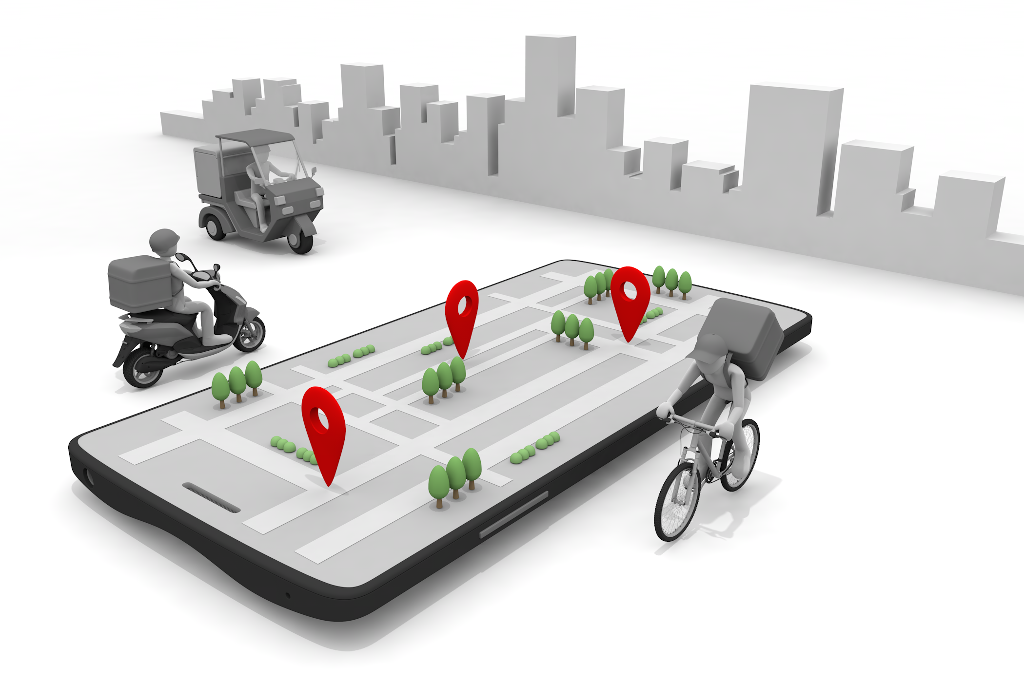 選ぶ / 食べ物 サンドイッチ / 食事/食べ物 / ベクター画像 / 携帯情報端末 - 無料イラスト/デリバリー/クリップアート/3Dレンダリング