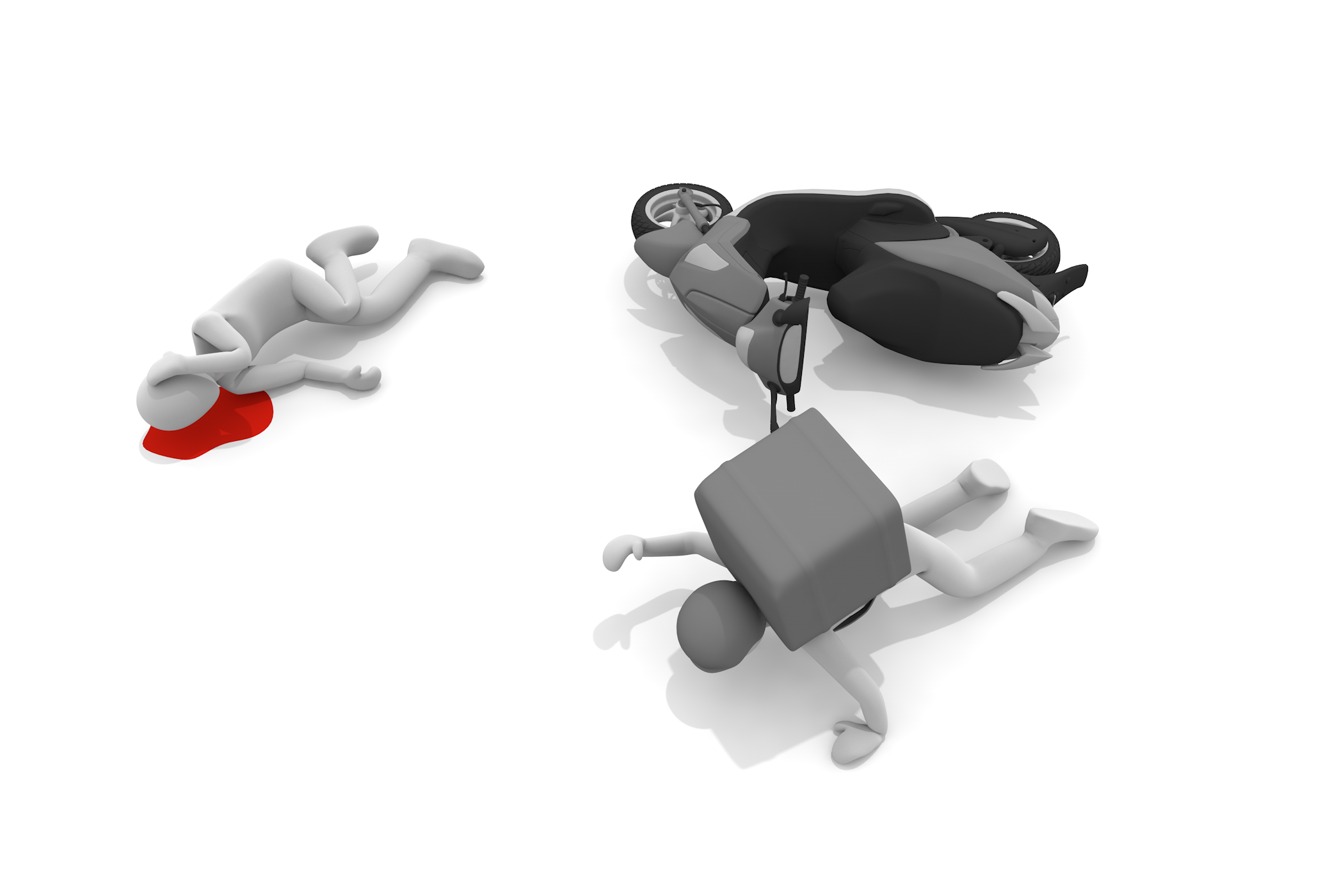 輸送手段 / 速さ / 配達員 / 自転車 / レストラン / テイクアウト / サービス - 無料イラスト/デリバリー/クリップアート/3Dレンダリング