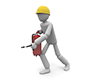 Fire extinguisher ｜ Fire ｜ Training ｜ Person illustration ｜ Free material --Person illustration ｜ Free material